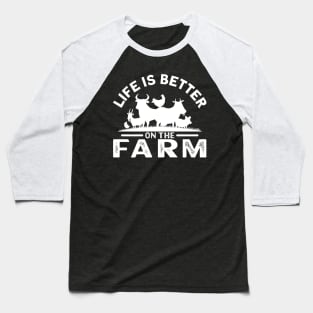 Farming Baseball T-Shirt